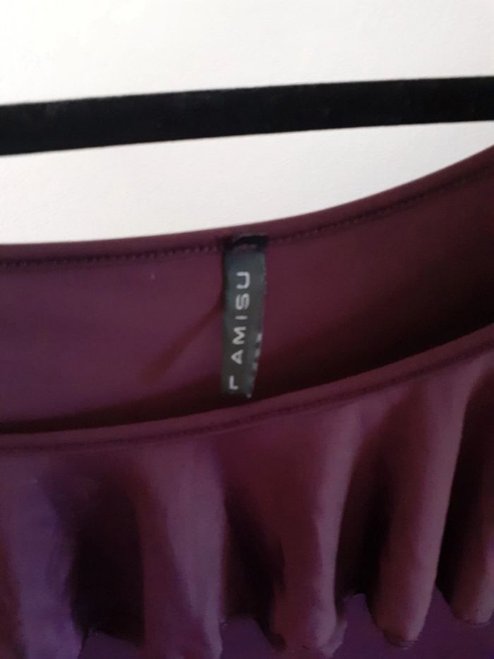 Haut asymétrique violet - photo numéro 4