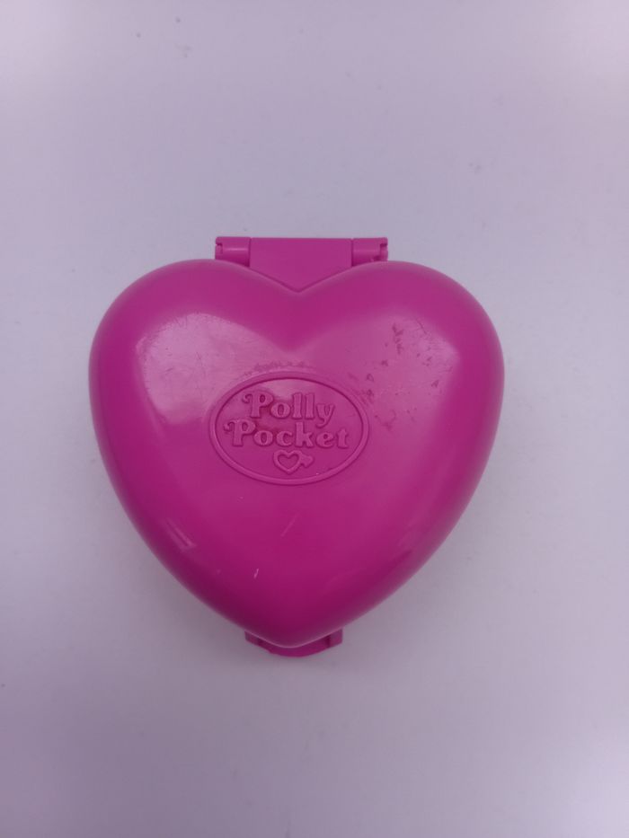 Polly pocket bluebird 1993 Cœur rose Chiens précieux