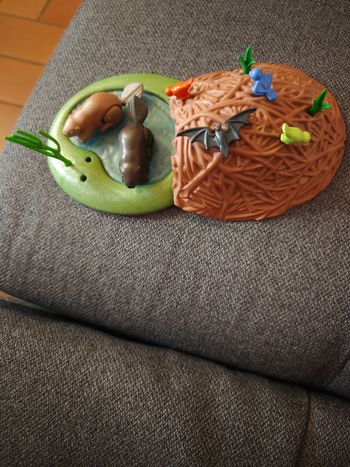 Playmobil 2 castors et le habitat