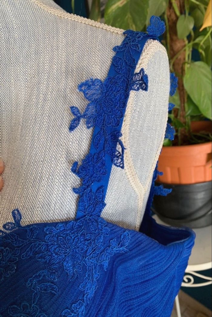 💙 Robe de soirée / cérémonie Point Mariage – Modèle “Aika” – Taille 44 - photo numéro 10