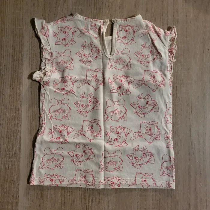 Legging + Tee-shirt Disney Marie 24 mois - photo numéro 3