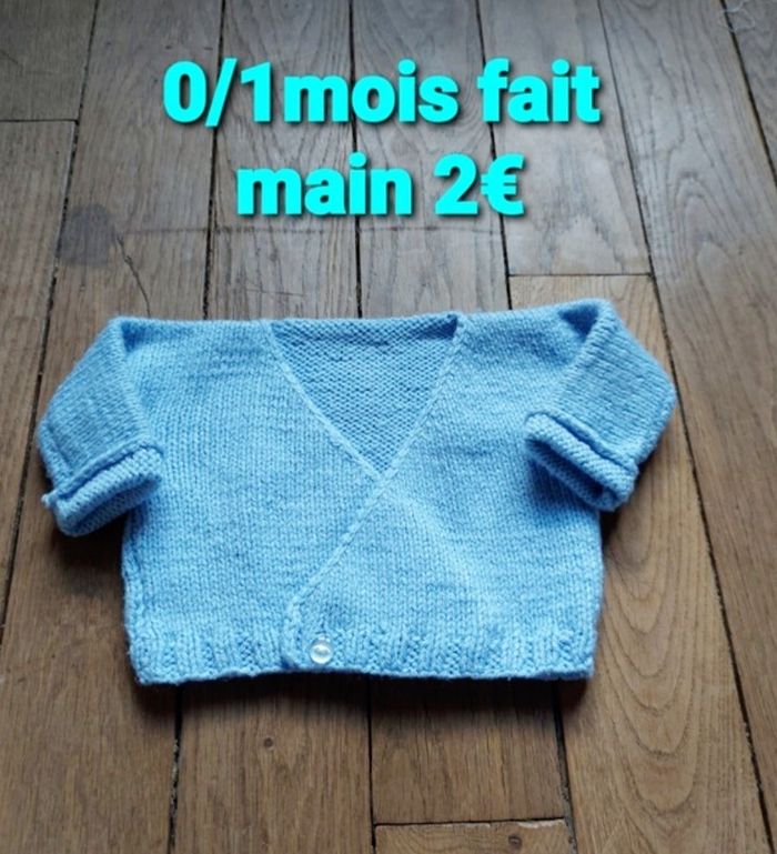 Brassière laine