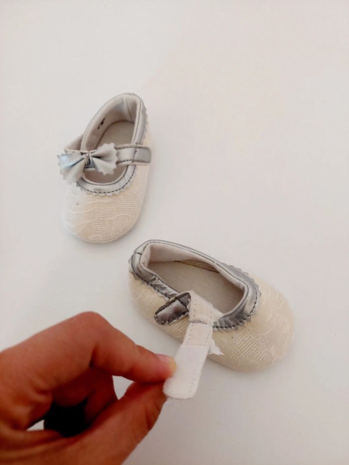 Chaussons fille 0 - 6 mois - photo numéro 2
