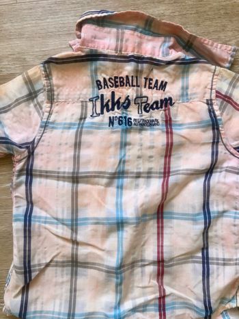 Chemise été manches courtes