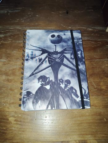 Carnet effet 3D L'étrange Noël de monsieur Jack 