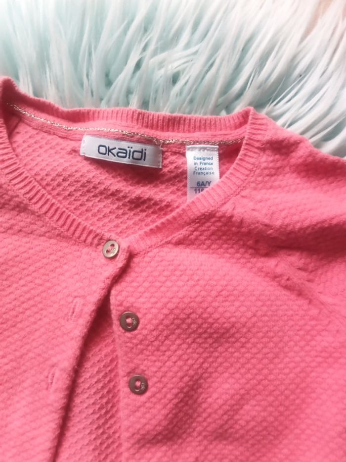 🍂 ensemble fille veste pantalon 6 ans - photo numéro 2
