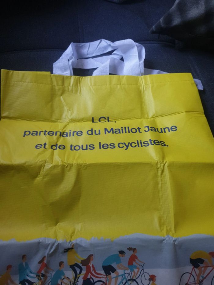 Neuf sac cabas course LCL sponsor tour de France - photo numéro 2
