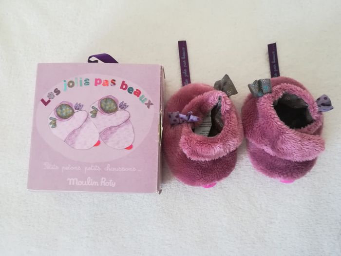 Chaussons bébé les jolis pas beaux - photo numéro 3