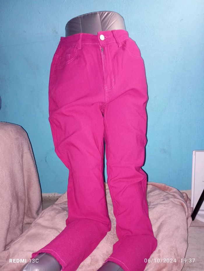 Pantalon shein rose taille xl