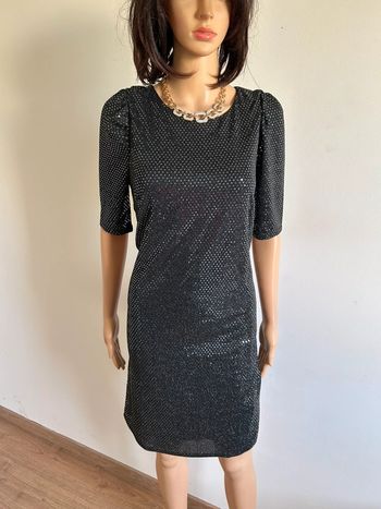 Robe scintillante neuve à manches courtes Breal taille 38 (valeur 50€)