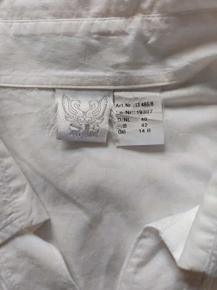 Chemise SE 100% coton t.42 - photo numéro 5