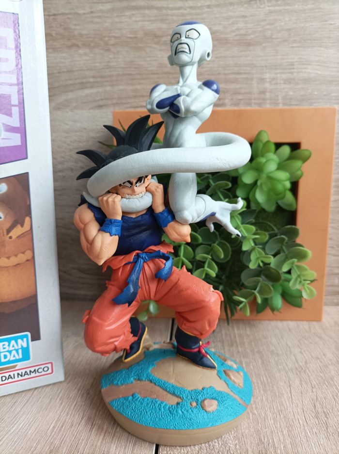 Figurine Son Goku / Freezer Bandai Ichiban Kuji Dragon Ball Z