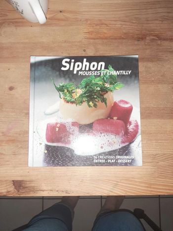 Livre siphon mousses et chantilly