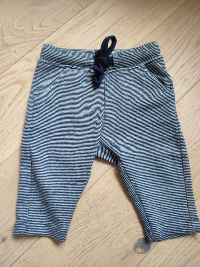 Pantalon rayures mixte