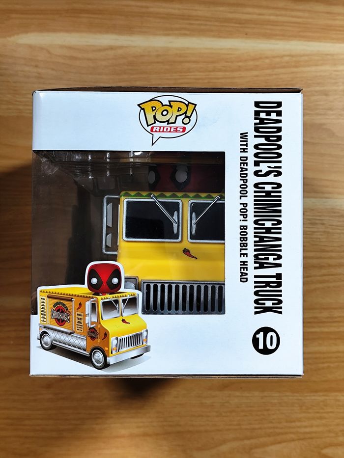 Funko Pop! Rides Deadpool's Chimichanga Truck #10 (Marvel Comics) - photo numéro 2