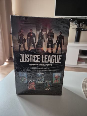 Coffret livre Justice League neuf
