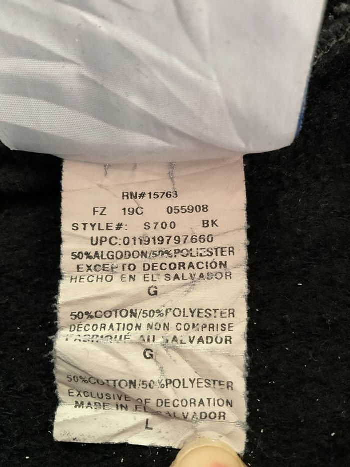 Sweat à capuche noir pour homme Champion Twenty taille L 262 - photo numéro 11