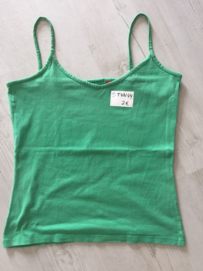 499-Débardeur vert T 42/44 - photo numéro 3