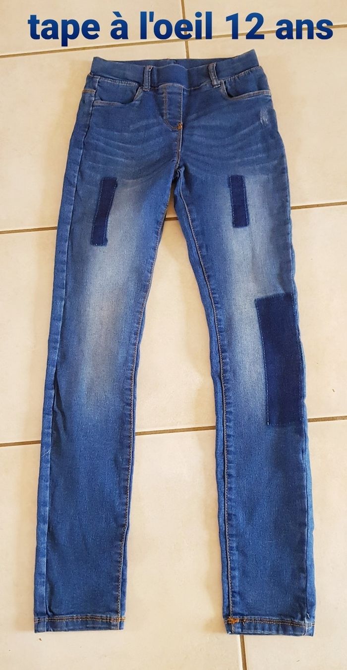 Jeggin 12 ans tape à l'oeil