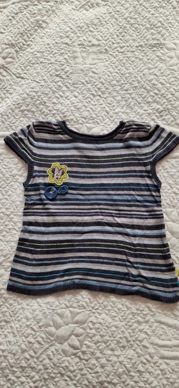 T-shirt épais Minnie 3/4 ans