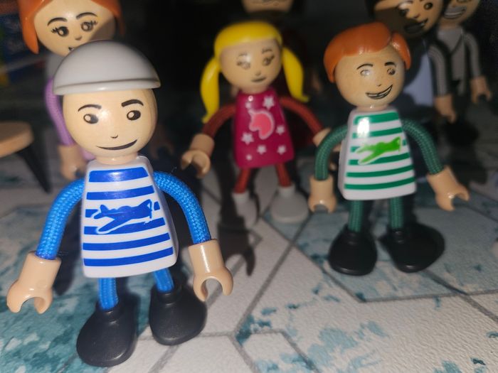 Poupées souples famille recomposée pour enfants | Jouets en bois - photo numéro 2