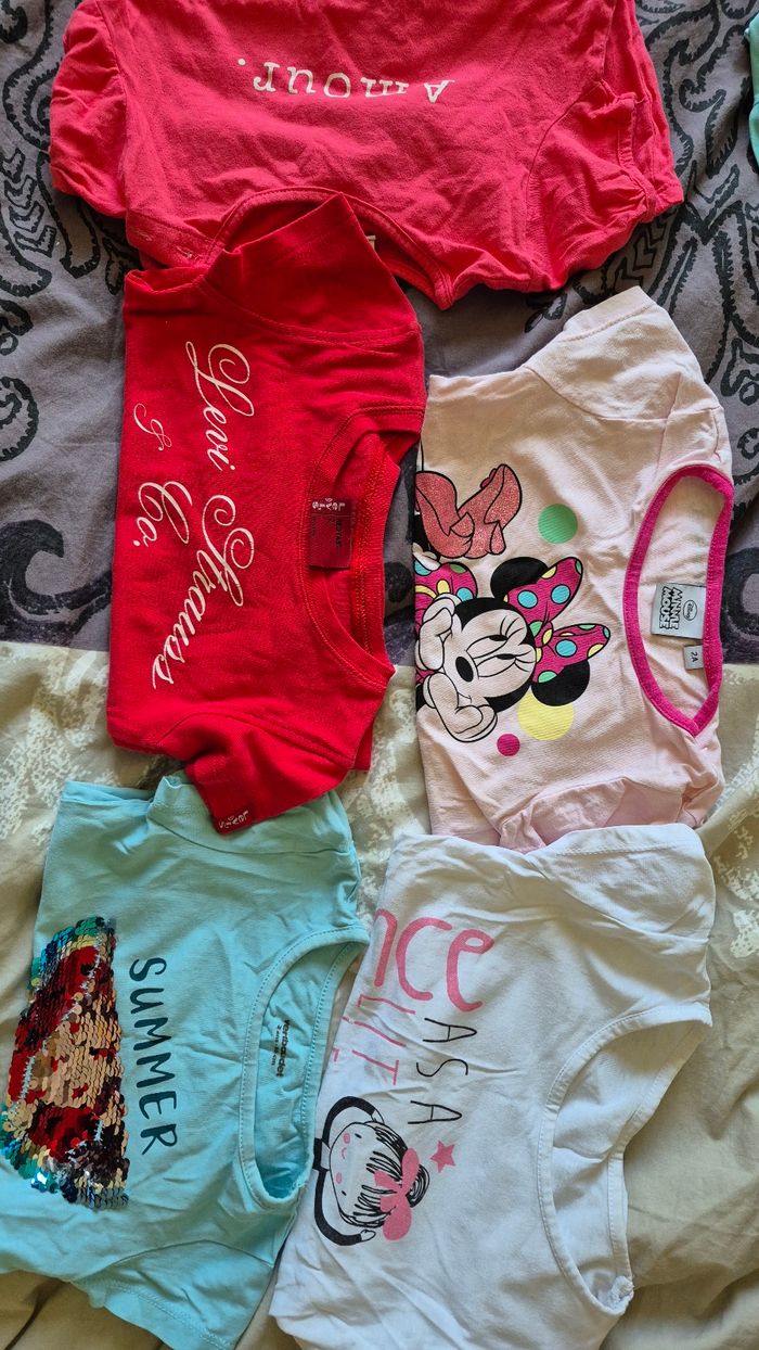 T-shirt rouge Levi's 2ans - photo numéro 5