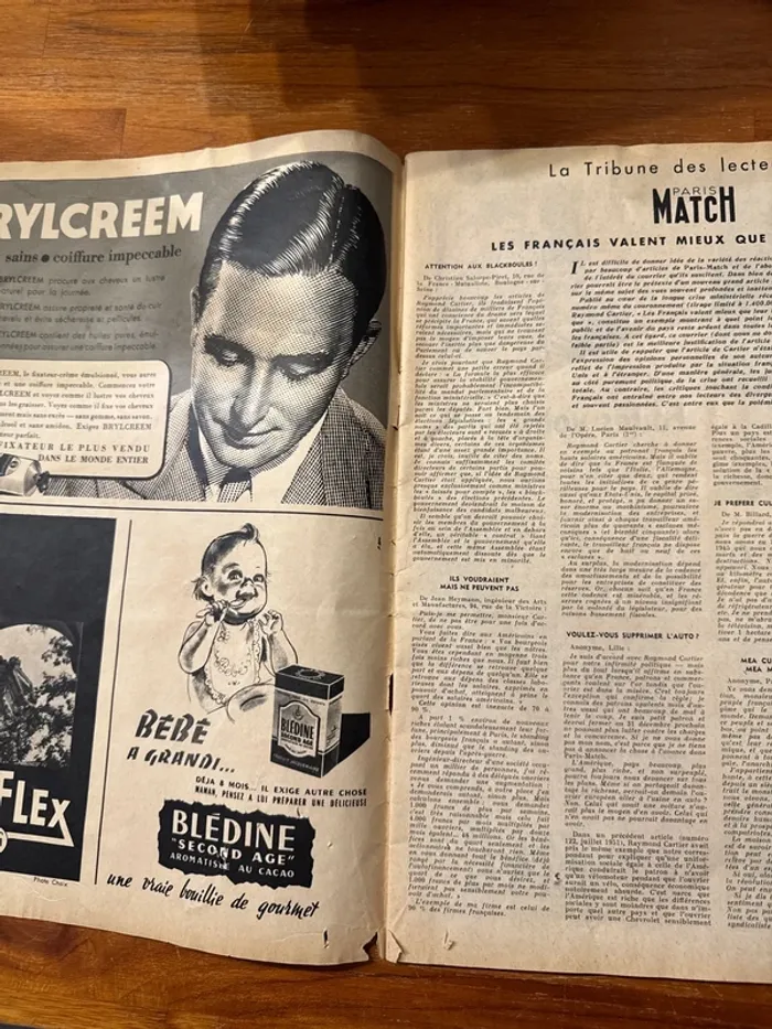 Livre, Paris-Match, numéro 226 juillet 1953 - photo numéro 4