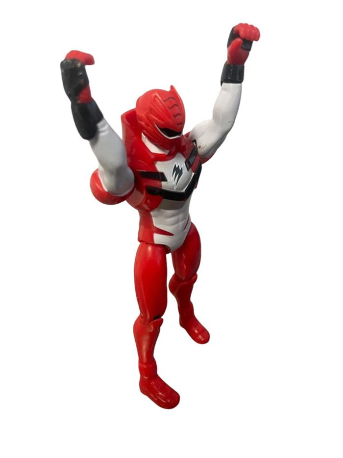 Figurine Power Rangers Battlized jungle Fury red Tiger ranger Bandai 2007 - photo numéro 4