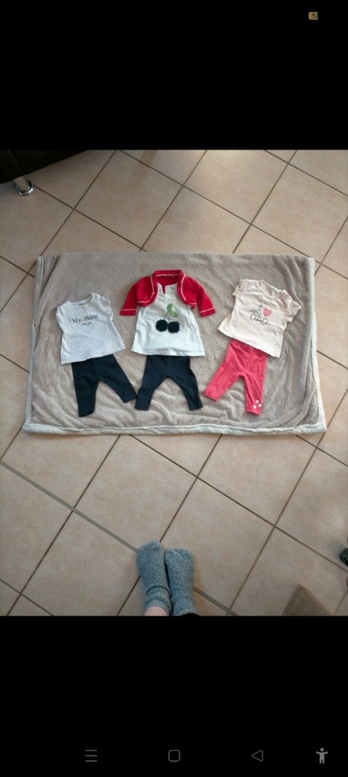 Lot fille 3 mois