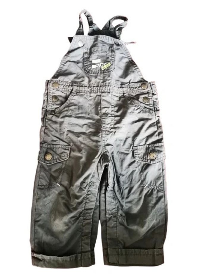 Lots de 2 salopettes 12 mois - photo numéro 2