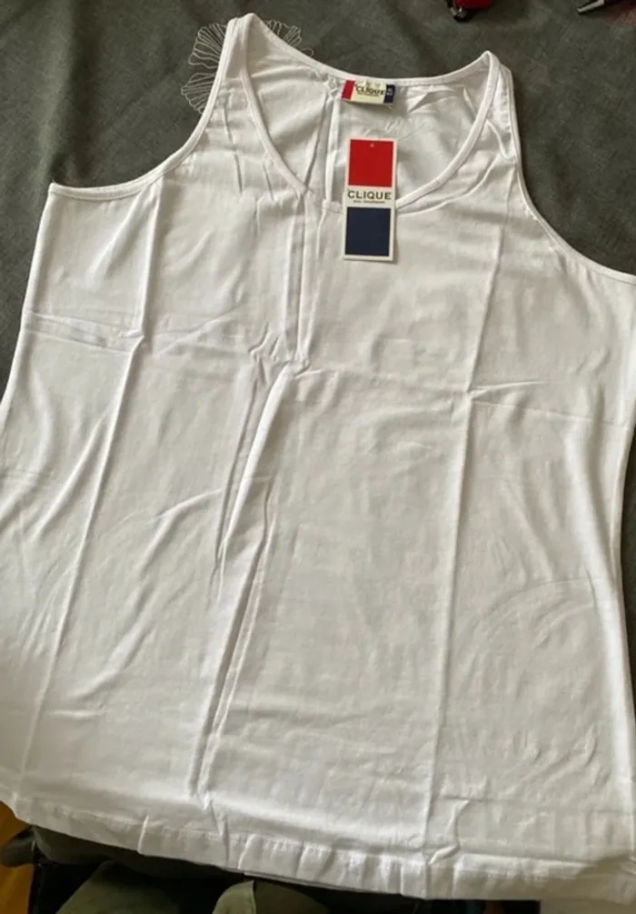 Débardeur femme blanc 42