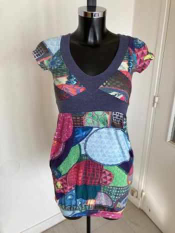 Long t-shirt Desigual taille 34/XS