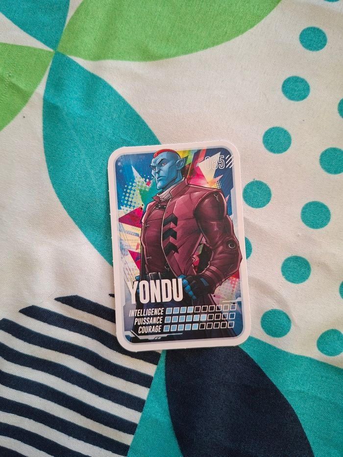 Carte Marvel pars en mission 085