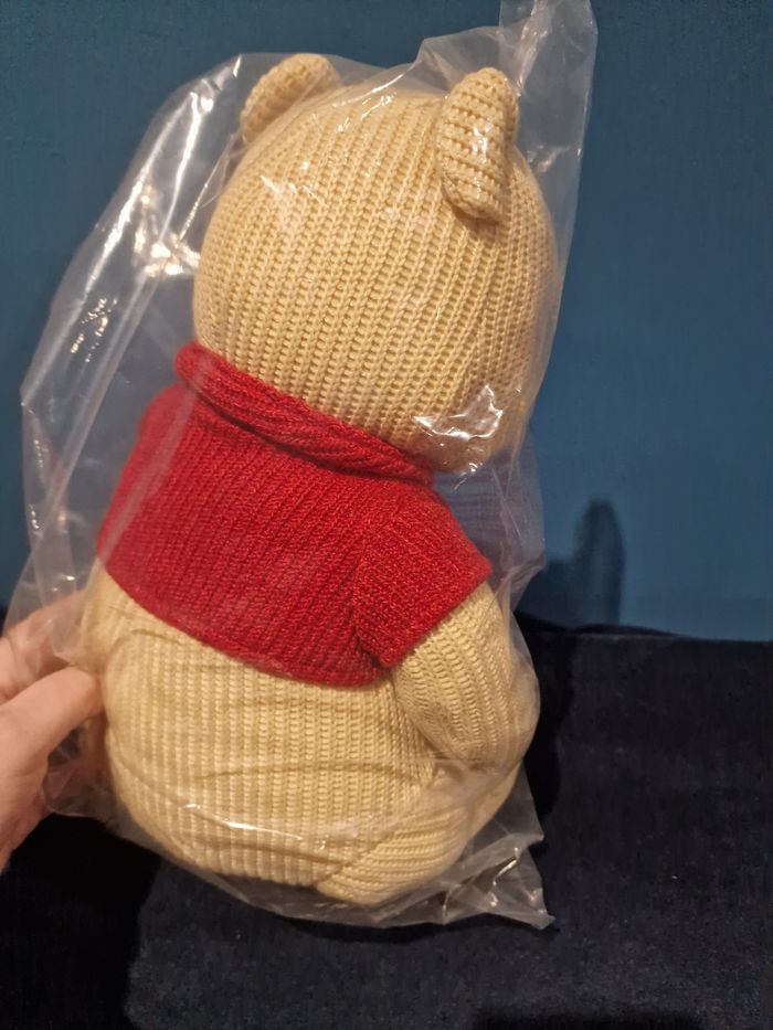 Peluche winnie l oursan tricot edition limitee - photo numéro 4