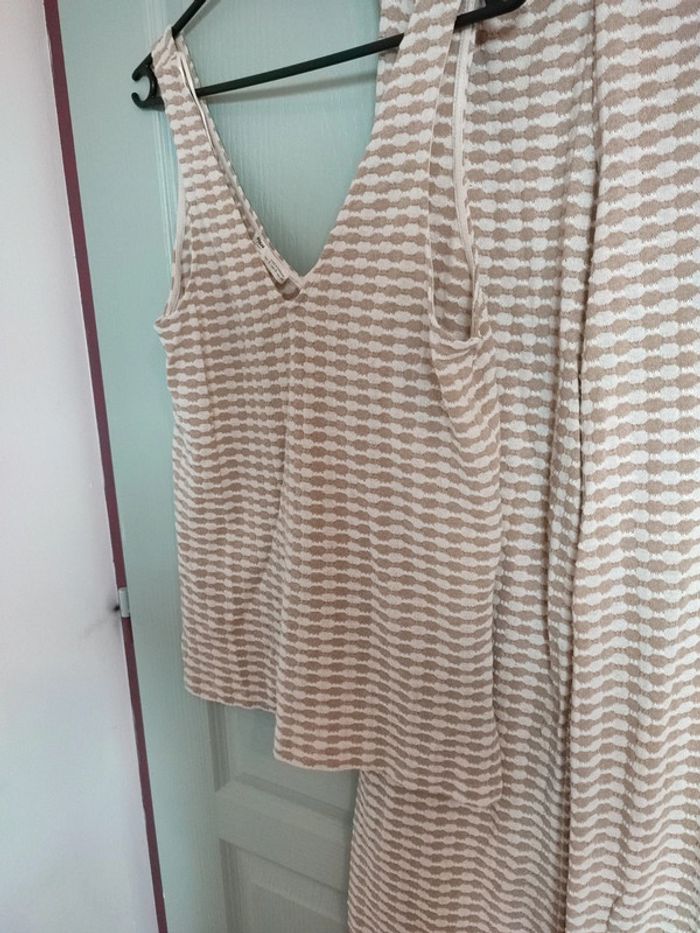 Ensemble bohème maille fine - débardeur pantalon - photo numéro 5