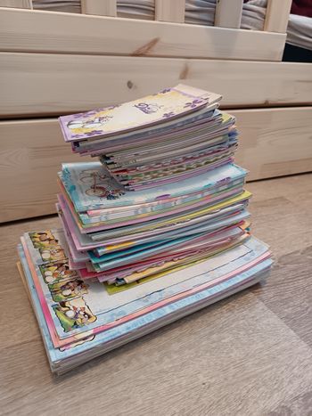 Lot feuilles aleatoire