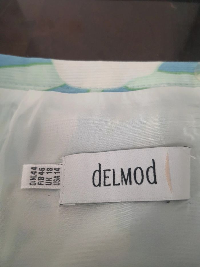 Jolie Jupe mi longue Delmod fr /be 46 doublé - photo numéro 11