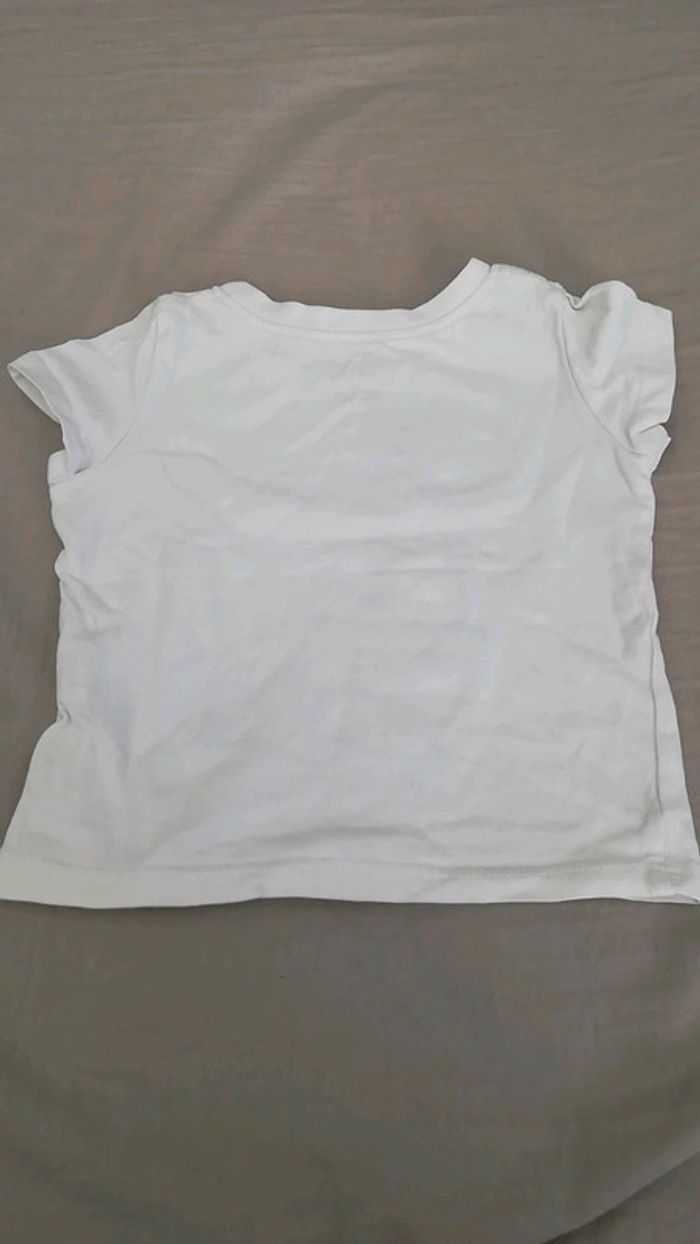 T shirt manche courte 6 mois girafe - photo numéro 4