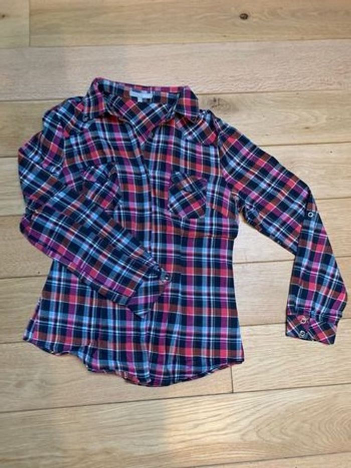 Chemise flanelle carreaux