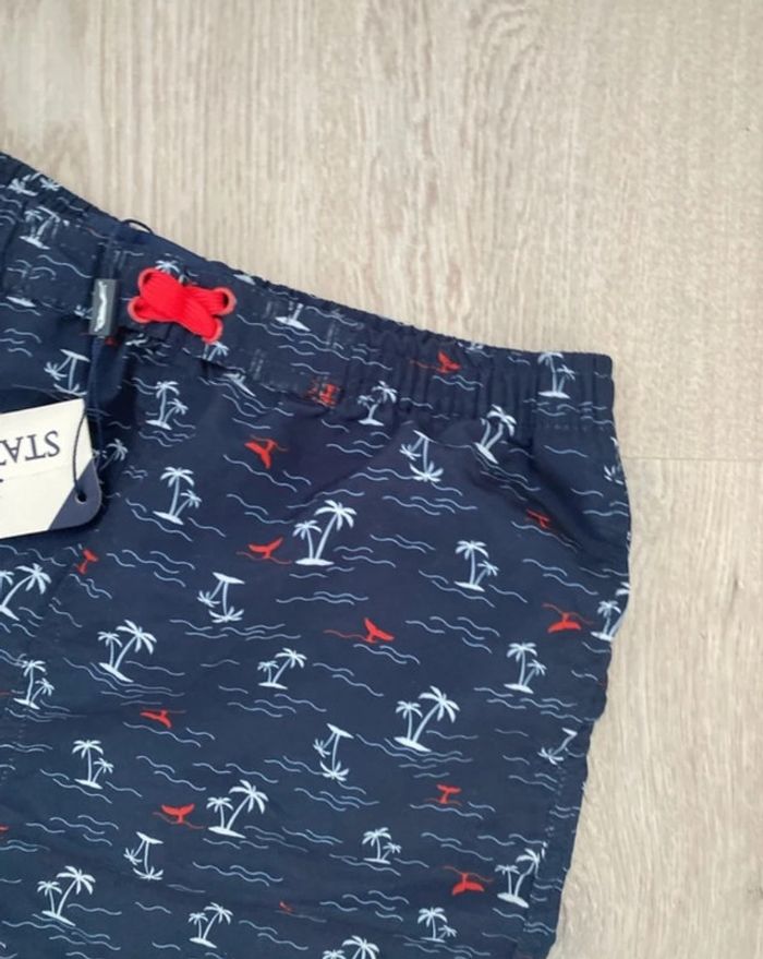 Short bermuda, maillot de bain Status Beach taille 12 ans, neuf - photo numéro 2