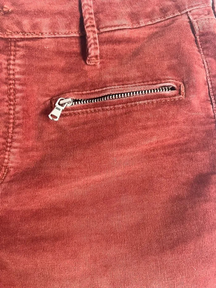 Pantalon femme velours Denim Studio - photo numéro 3