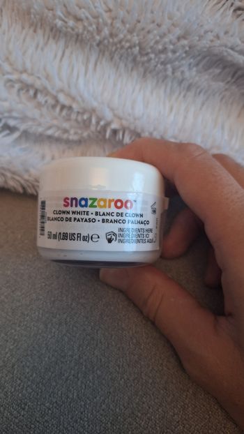 Maquillage blanc de Clown