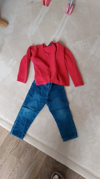 Pantalon et gilet en 18 mois