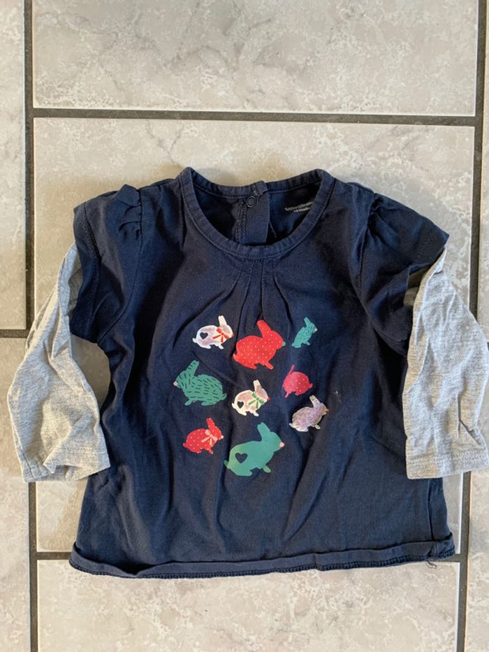 T shirt manches longues 12 mois