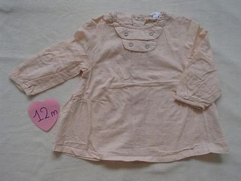 blouse ML 12 mois