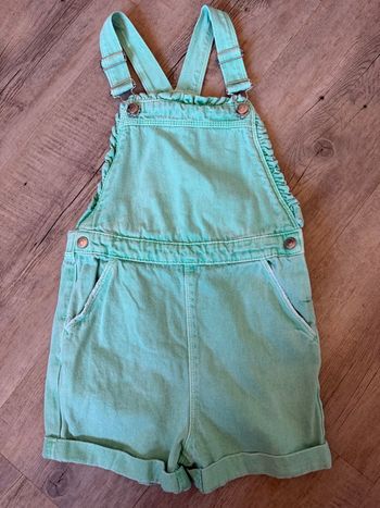 Salopette short 8 ans 