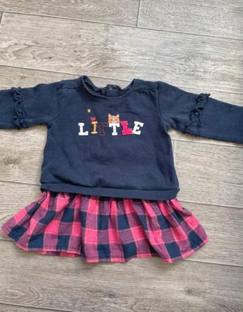 Robe pull in extenso 12 mois