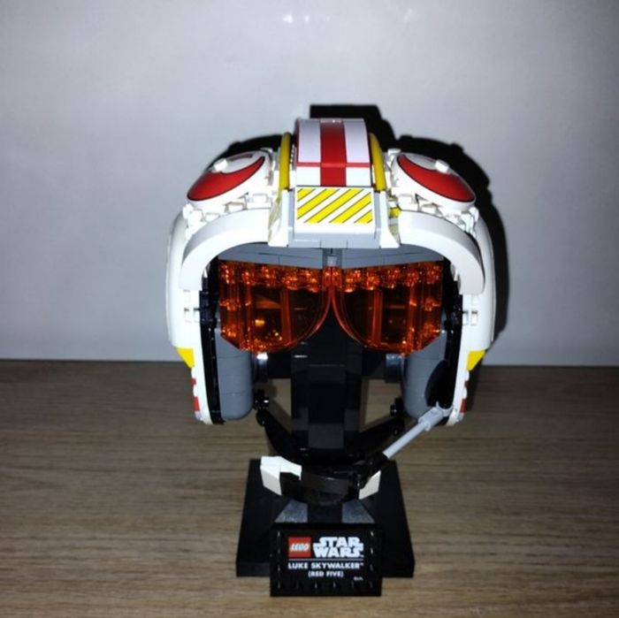 Casque red five Luke lego star wars