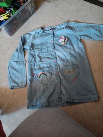 Tunique jean 10.ans in extenso