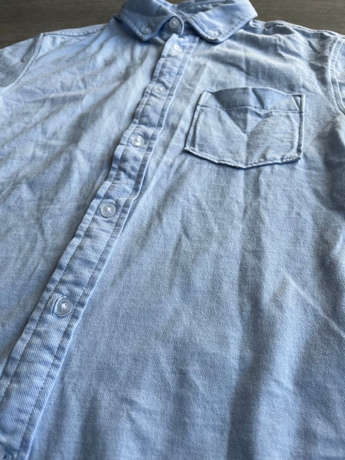 Chemise bleu clair manches courtes Celio - photo numéro 6